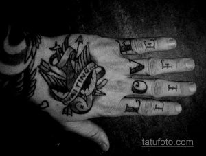 Фото пример татуировки на пальце 05.09.2020 №104 -fingertip tattoo- tatufoto.com