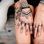Фото пример татуировки на пальце 05.09.2020 №105 -fingertip tattoo- tatufoto.com