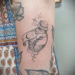 Рисунок татуировки с зельем - фото - tatufoto.com 1