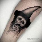 Рисунок татуировки с костями - фото - tatufoto.com 2