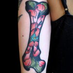 Рисунок татуировки с костями - фото - tatufoto.com 3