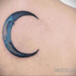 Рисунок татуировки с луной - тату для ведьмы - фото - tatufoto.com 13
