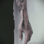 Рисунок татуировки с метлой - фото 5
