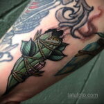 Рисунок татуировки с травами ведьм - фото тату - tatufoto.com 5