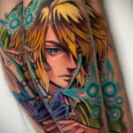 Тату из игры Легенда о Зельде 12.10.2020 №032 -The Legend of Zelda tattoo- tatufoto.com