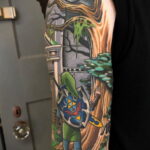 Тату из игры Легенда о Зельде 12.10.2020 №057 -The Legend of Zelda tattoo- tatufoto.com