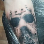 Тату из фильма ужосов про Джейсона 12.10.2020 №006 -jason tattoo- tatufoto.com