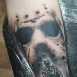 Тату из фильма ужосов про Джейсона 12.10.2020 №007 -jason tattoo- tatufoto.com