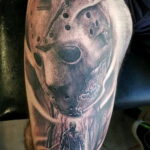 Тату из фильма ужосов про Джейсона 12.10.2020 №015 -jason tattoo- tatufoto.com