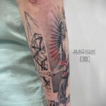 Тату фильм НАЗАД В БУДУЩЕЕ 26.10.2020 №027 -back to the future tattoo- tatufoto.com
