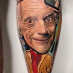 Тату фильм НАЗАД В БУДУЩЕЕ 26.10.2020 №050 -back to the future tattoo- tatufoto.com