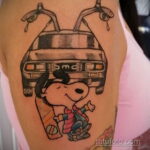 Тату фильм НАЗАД В БУДУЩЕЕ 26.10.2020 №116 -back to the future tattoo- tatufoto.com