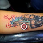 Тату фильм НАЗАД В БУДУЩЕЕ 26.10.2020 №123 -back to the future tattoo- tatufoto.com