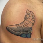 Тату фильм НАЗАД В БУДУЩЕЕ 26.10.2020 №169 -back to the future tattoo- tatufoto.com