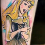 Татуировка с принцессой Авророй - фото 2