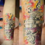 Фото тату для учителя про образование 05.10.2020 №102 -teacher tattoo- tatufoto.com