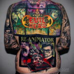 Фото тату из фильма Зловещие Мертвецы 07.10.2020 №028 -evil dead tattoo- tatufoto.com