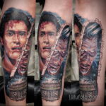 Фото тату из фильма Зловещие Мертвецы 07.10.2020 №030 -evil dead tattoo- tatufoto.com