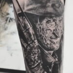 Фото тату с Фредди Крюгером 12.10.2020 №044 -freddy krueger tattoo- tatufoto.com