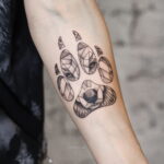 небольшая тату на предплечье 25.10.2020 №011 -forearm tattoo- tatufoto.com