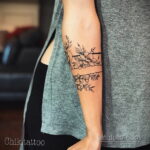 татуировка вокруг предплечья 25.10.2020 №058 -forearm tattoo- tatufoto.com