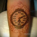 татуировка часов на предплечье 25.10.2020 №029 -forearm tattoo- tatufoto.com