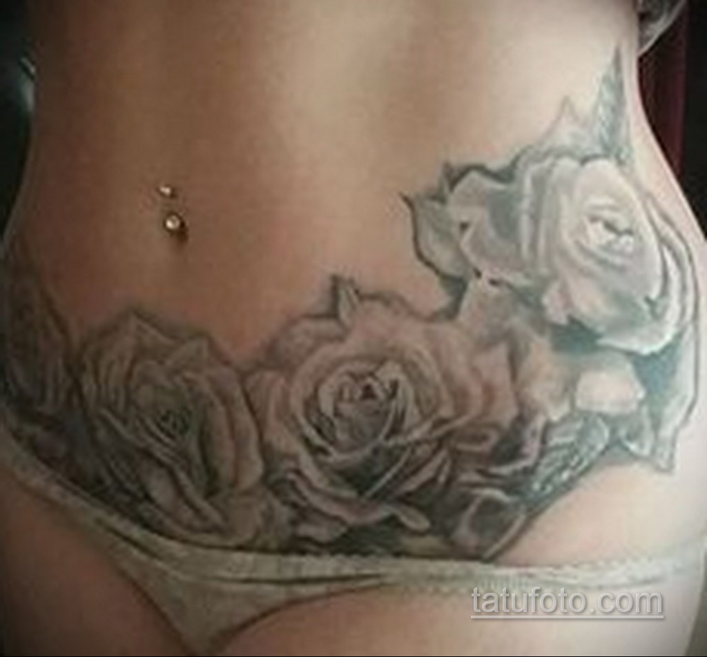 Фото женской тату на животе 16.11.2020 № 028 -Female tattoo on her stomach-...