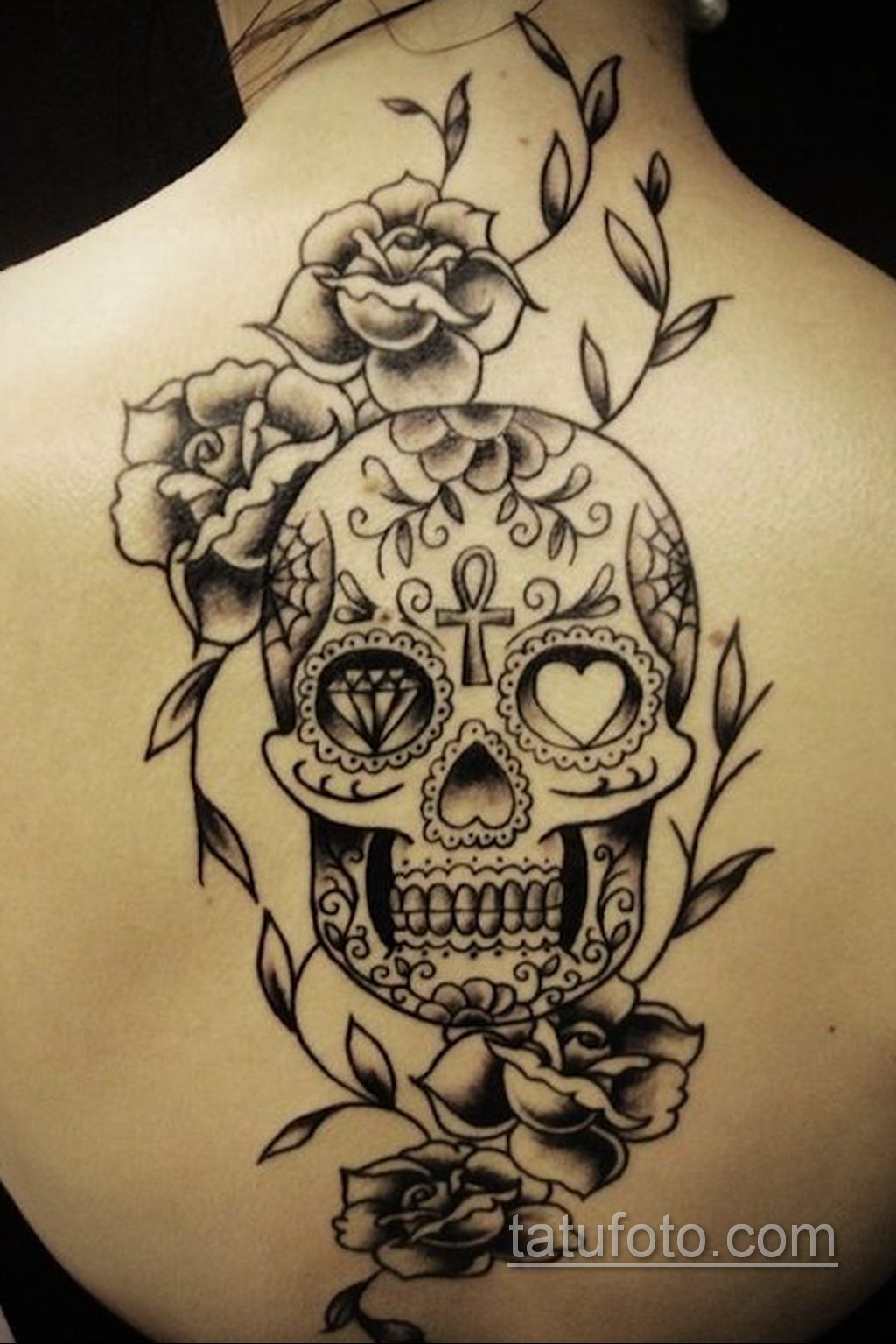 Фото крутого женского рисунка тату 15.11.2020 № 349 -cool female tattoo- ta...