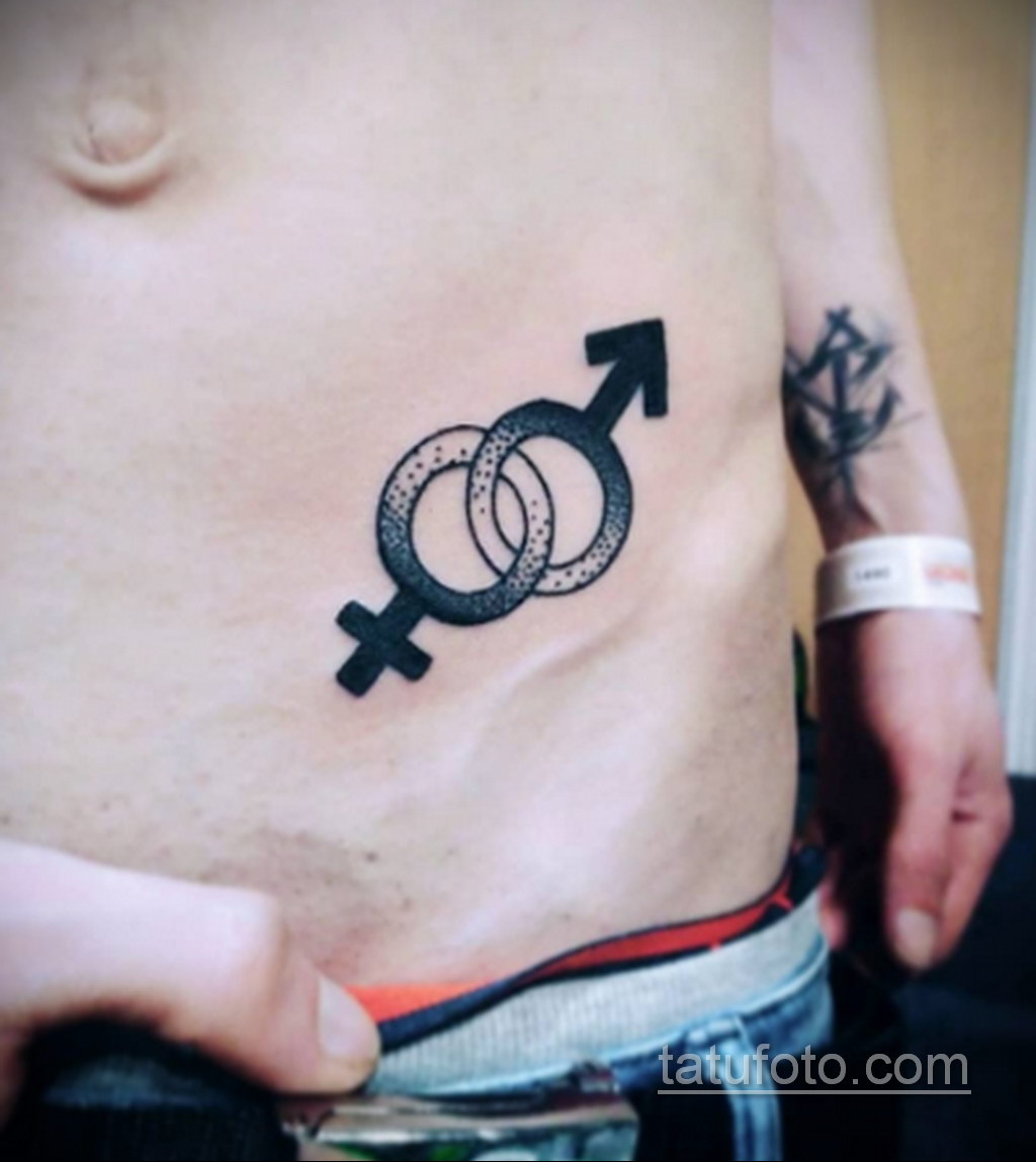 Фото татуировки в паху 11.11.2020 № 064 -groin tattoo- tatufoto.com. 