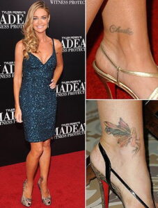 Denise Richards tattoo - Дениз Ричардс тату - фото 1