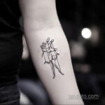 Пример рисунка временной татуировки 28.11.2020 №008 -temporary tattoo- tatufoto.com