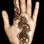 Пример рисунка тату хной на руке 28.11.2020 №261 -henna tattoo- tatufoto.com