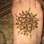 Простой рисунок хной 28.11.2020 №092 -Simple henna drawing- tatufoto.com