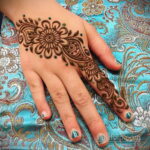 Простой рисунок хной 28.11.2020 №140 -Simple henna drawing- tatufoto.com