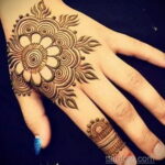 Простой рисунок хной 28.11.2020 №283 -Simple henna drawing- tatufoto.com