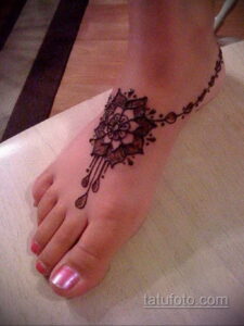Простой рисунок хной 28.11.2020 №285 -Simple henna drawing- tatufoto.com