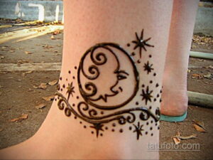 Простой рисунок хной 28.11.2020 №292 -Simple henna drawing- tatufoto.com
