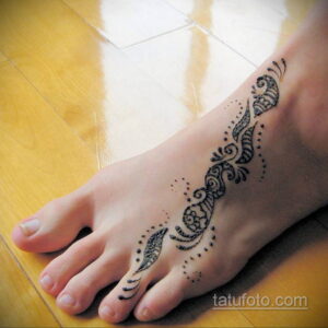 Простой рисунок хной 28.11.2020 №296 -Simple henna drawing- tatufoto.com
