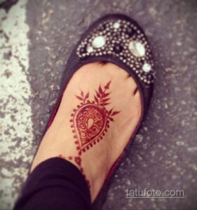 Простой рисунок хной 28.11.2020 №300 -Simple henna drawing- tatufoto.com