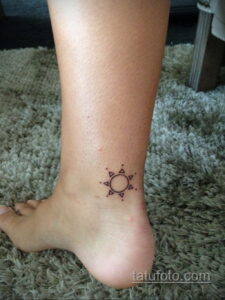 Простой рисунок хной 28.11.2020 №306 -Simple henna drawing- tatufoto.com