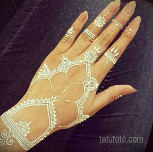 Простой рисунок хной 28.11.2020 №312 -Simple henna drawing- tatufoto.com