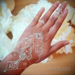 Простой рисунок хной 28.11.2020 №313 -Simple henna drawing- tatufoto.com