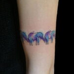 Рисунок женской тату со слоном 30.11.2020 №138 -Female elephant tattoo- tatufoto.com
