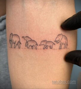 Рисунок интересной тату со слоном 29.11.2020 №006 -elephant tattoo- tatufoto.com