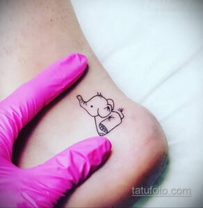 Рисунок интересной тату со слоном 29.11.2020 №014 -elephant tattoo- tatufoto.com