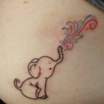 Рисунок тату белый слон 30.11.2020 №028 -white elephant tattoo- tatufoto.com