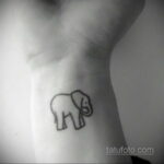 Рисунок тату белый слон 30.11.2020 №045 -white elephant tattoo- tatufoto.com