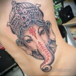 Рисунок тату слон- вариант 30.11.2020 №200 -elephant tattoo- tatufoto.com