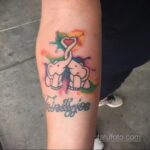 Рисунок тату слон- вариант 30.11.2020 №254 -elephant tattoo- tatufoto.com