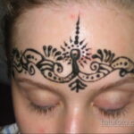 Рисунок тату хной для девушки 28.11.2020 №019 -henna tattoo for girl- tatufoto.com